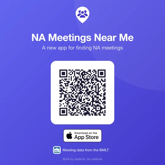 Share image with a QR code that opens the App Store